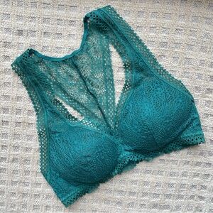 Victoria Secret Green Padded Bralette